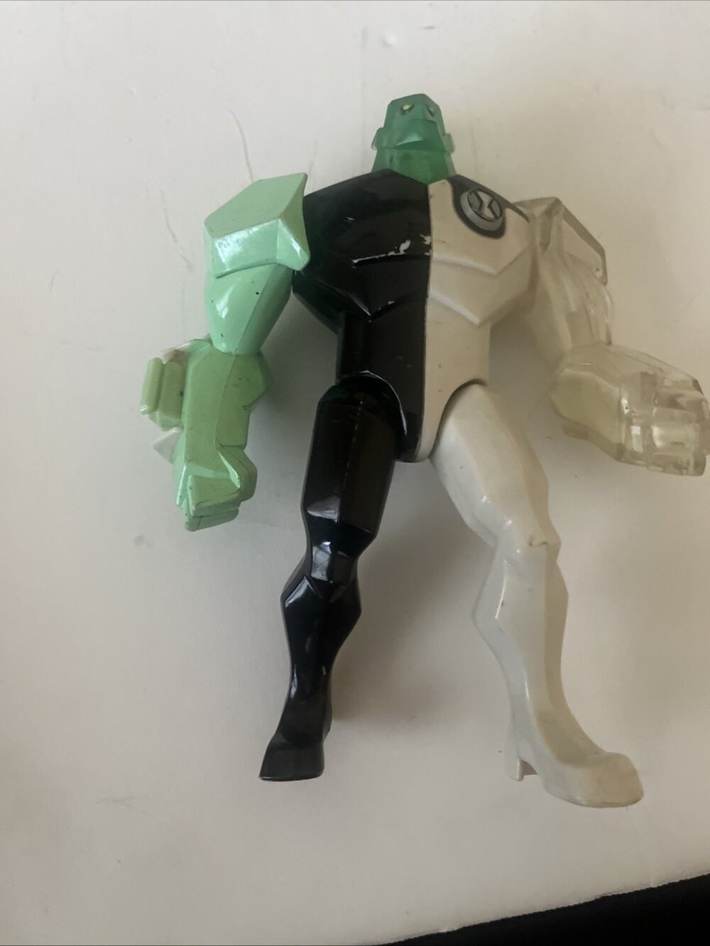Original Ben 10 DNA Alien Heroes Diamondhead Figure 6" Bandai 2008